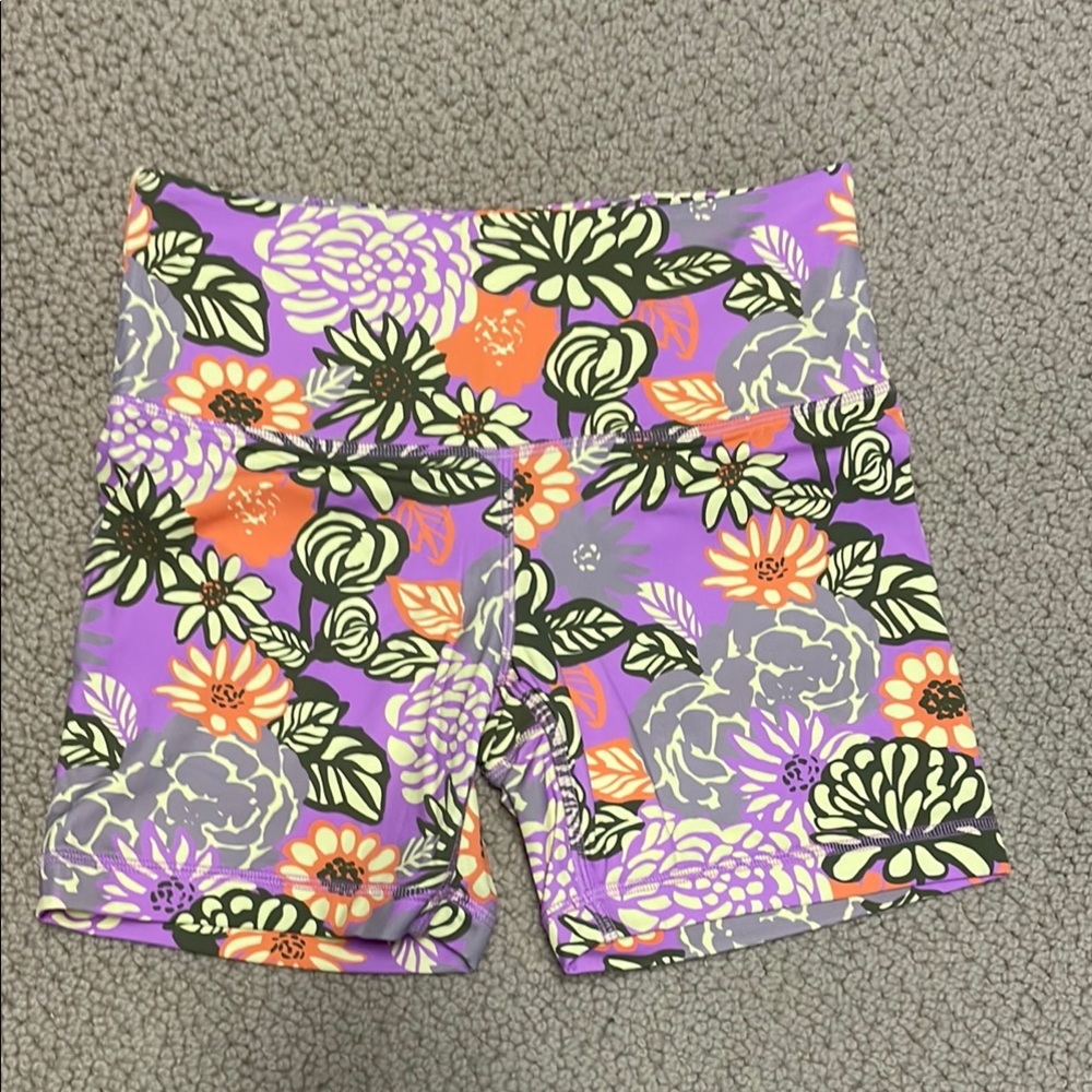 Tory Burch Multicolor Floral Shorts